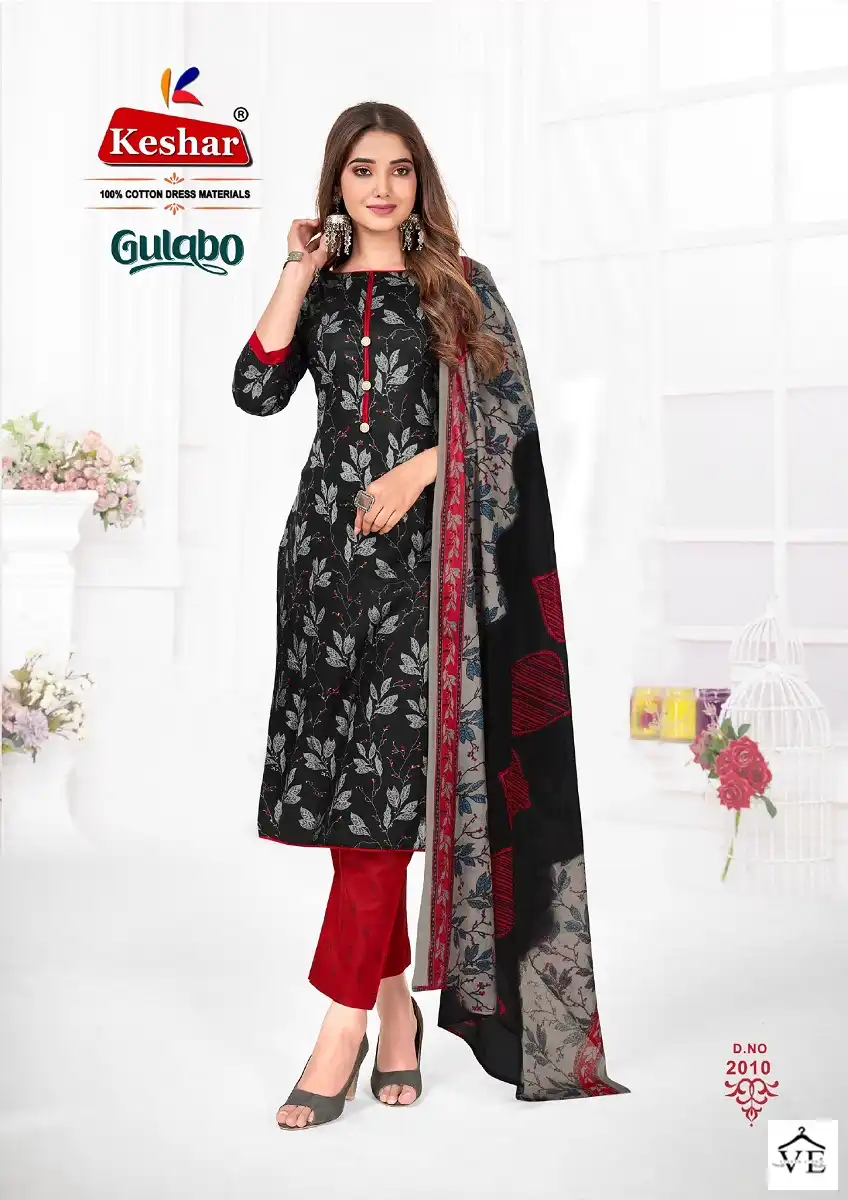 Vardan Ethnic Gulabo Vol 2 Cotton Wholesale Salwar Suit Catalog — Wholesale Salwar Suits, MPA wholesale from Surat - Gallery Image 12