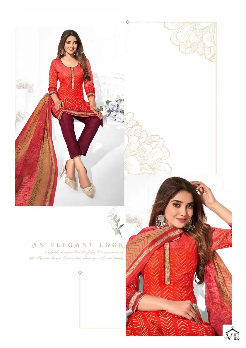 Vardan Ethnic Gulabo Vol 2 Cotton Wholesale Salwar Suit Catalog — Wholesale Salwar Suits, MPA wholesale from Surat - Gallery Image 5