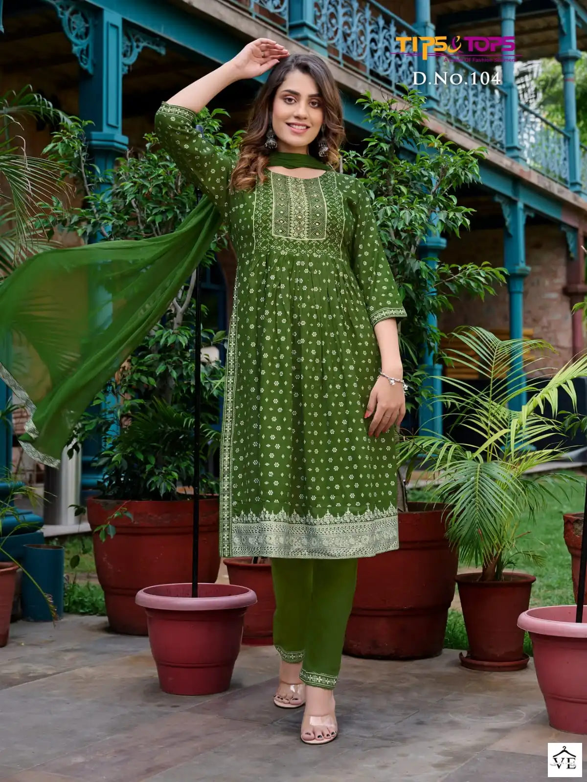 Tips And Tops Label Rayon Wholesale Readymade Salwar Suit Catalog — Wholesale Salwar Suits, MPA wholesale from Surat - Gallery Image 2