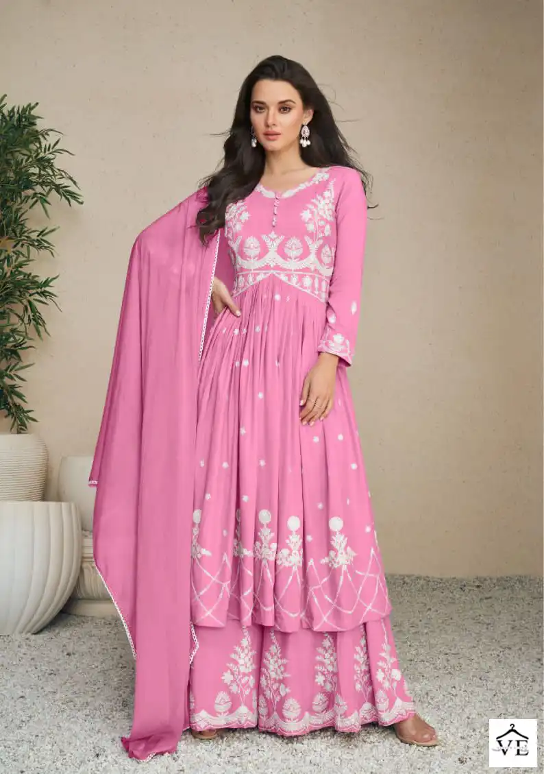 Vamika Lakhnavi Vol 5 Gold Rayon Wholesale Designer Readymade Salwar Suit Catalog — Wholesale Salwar Suits, MPA wholesale from Surat — view 2