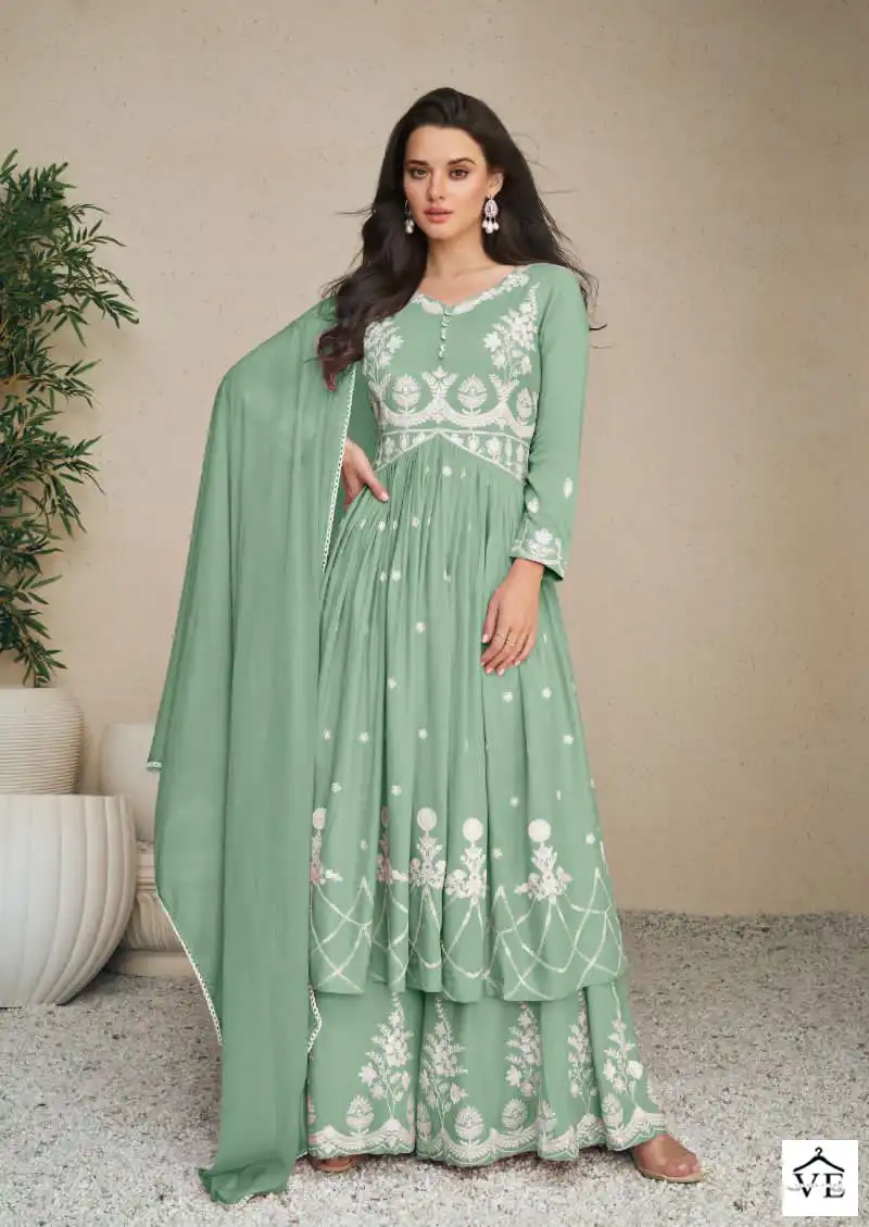 Vamika Lakhnavi Vol 5 Gold Rayon Wholesale Designer Readymade Salwar Suit Catalog — Wholesale Salwar Suits, MPA wholesale from Surat — view 3