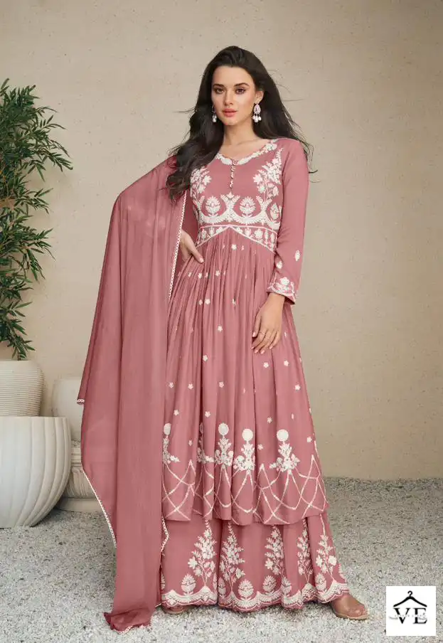Vamika Lakhnavi Vol 5 Silver Heavy Rayon Wholesale Readymade Salwar Suit Catalog — Wholesale Salwar Suits, MPA wholesale from Surat — view 5