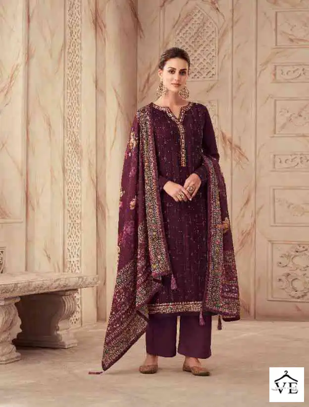 Amirah Libas Heavy Chinon Silk Wholesale Designer Salwar Suit Catalog — Wholesale Salwar Suits, MPA wholesale from Surat — view 2