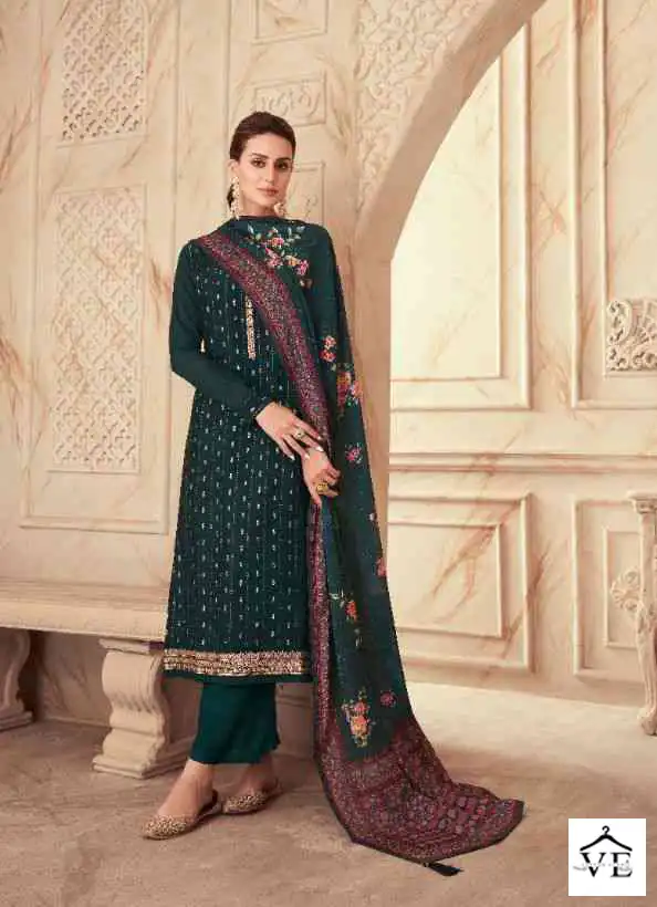 Amirah Libas Heavy Chinon Silk Wholesale Designer Salwar Suit Catalog — Wholesale Salwar Suits, MPA wholesale from Surat — view 3