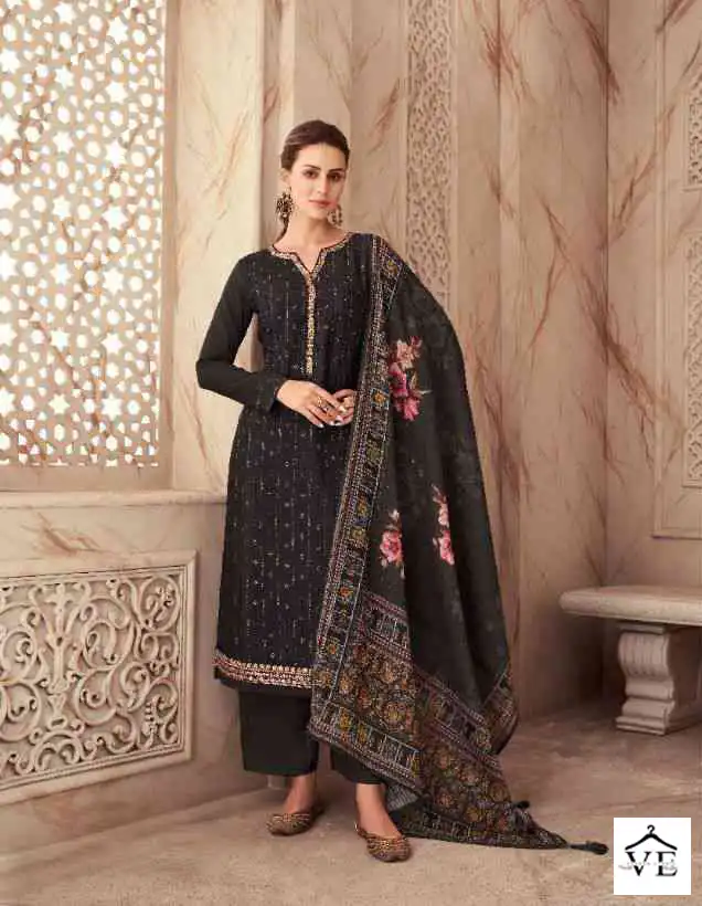 Amirah Libas Heavy Chinon Silk Wholesale Designer Salwar Suit Catalog — Wholesale Salwar Suits, MPA wholesale from Surat — view 4