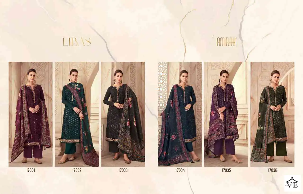 Amirah Libas Heavy Chinon Silk Wholesale Designer Salwar Suit Catalog — Wholesale Salwar Suits, MPA wholesale from Surat — view 7