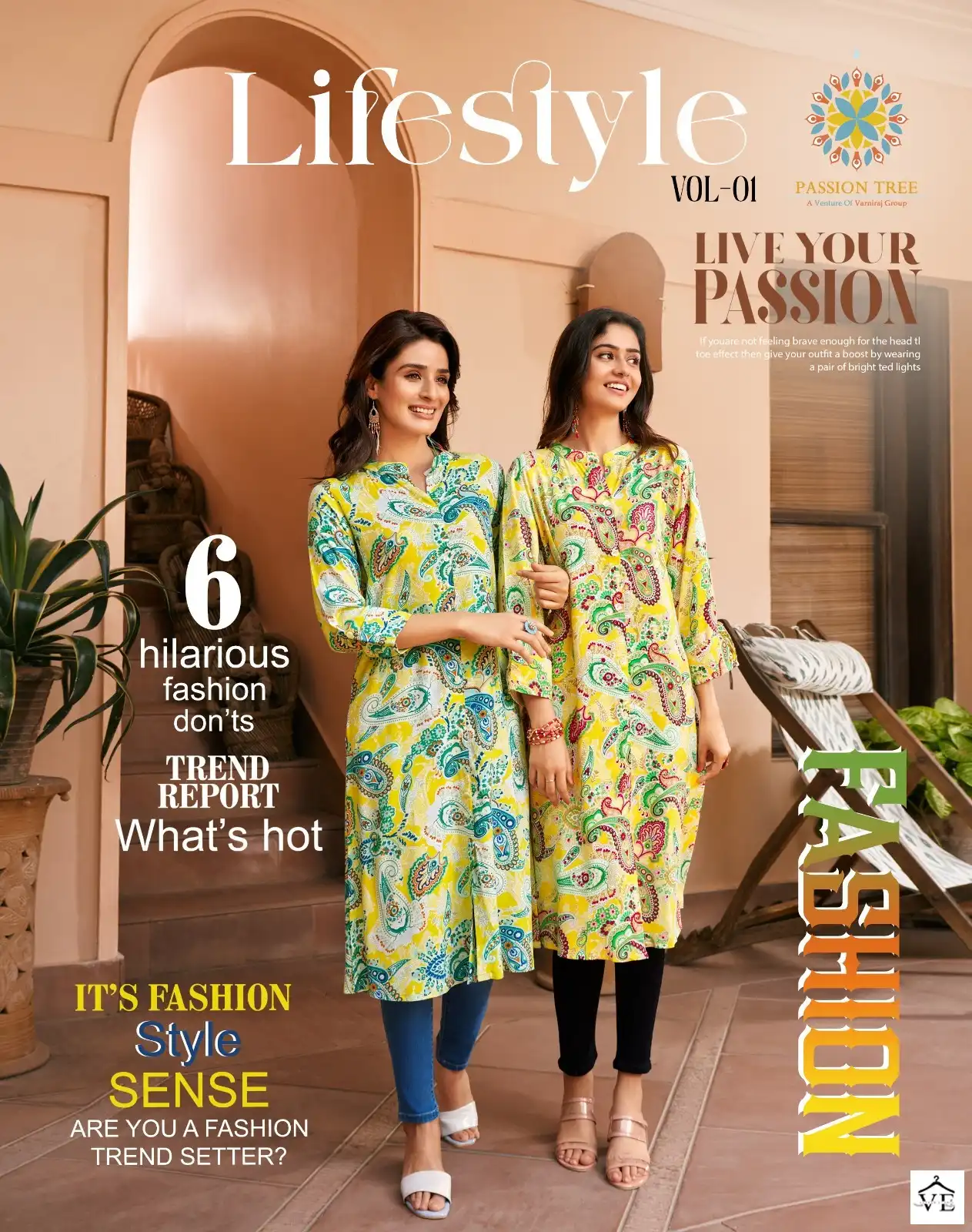 Vardan Ethnic Life Style Vol 1 Rayon Printed Wholesale Kurtis Catalog — Wholesale Kurtis, MPA wholesale from Surat - Gallery Image 2