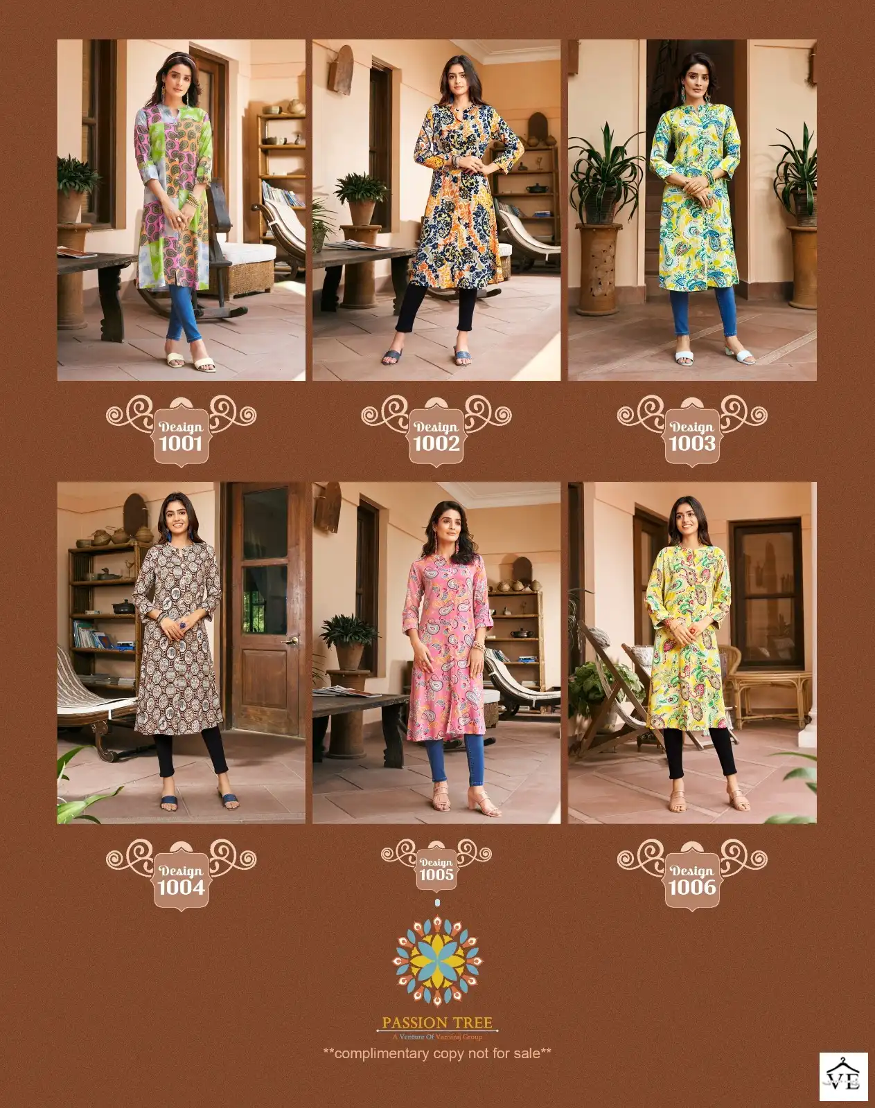 Vardan Ethnic Life Style Vol 1 Rayon Printed Wholesale Kurtis Catalog — Wholesale Kurtis, MPA wholesale from Surat — view 8