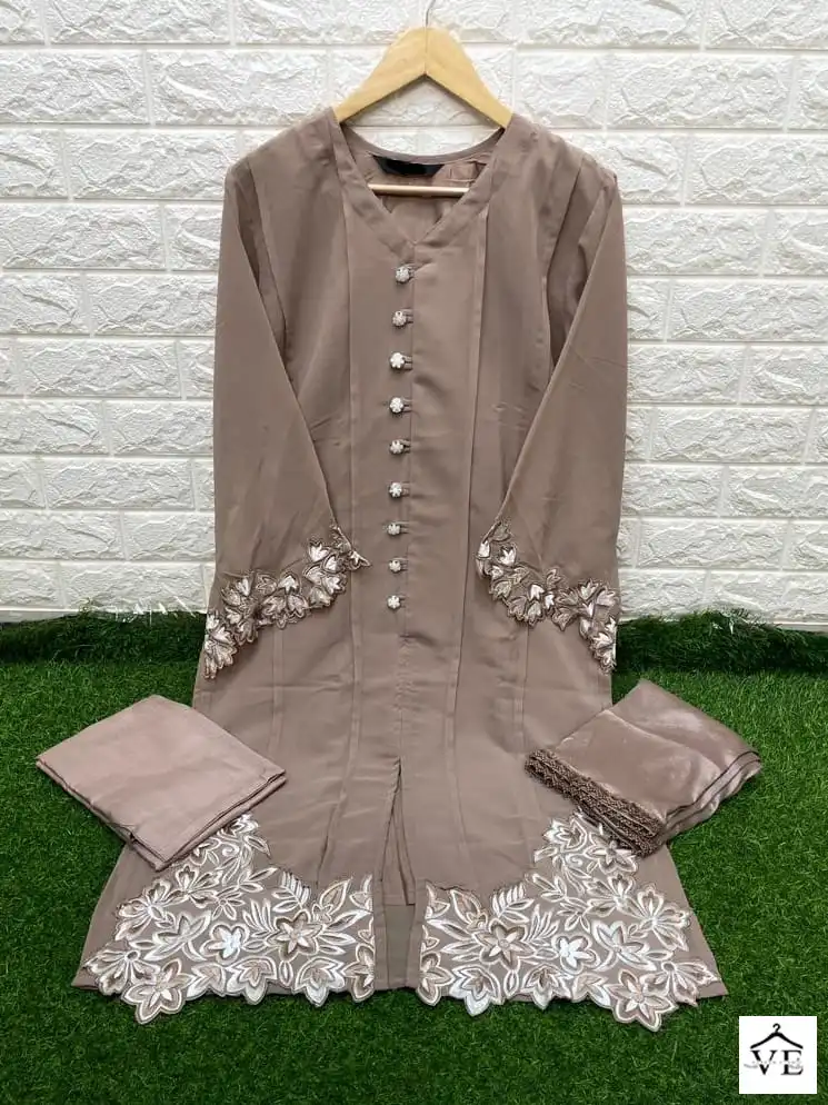 Lilly Style Of India Georgette Wholesale Pakistani Readymade Salwar Suit Catalog — Wholesale Salwar Suits, MPA wholesale from Surat - Gallery Image 3