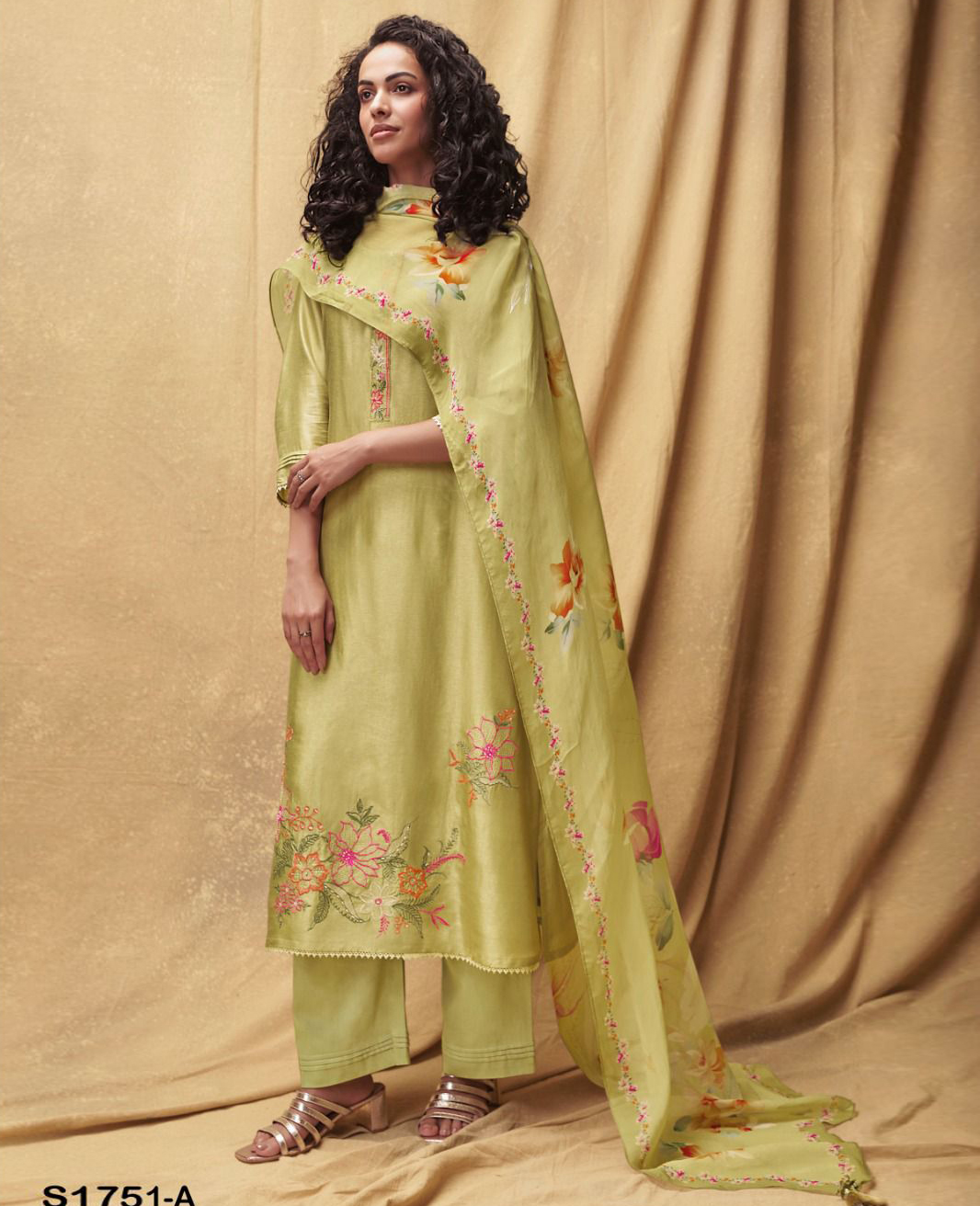 Ganga Loyola 1751 Premium Bemberg Russian Silk Wholesale Designer Salwar Suit Catalog — Wholesale Salwar Suits, Ganga wholesale from Surat — view 1