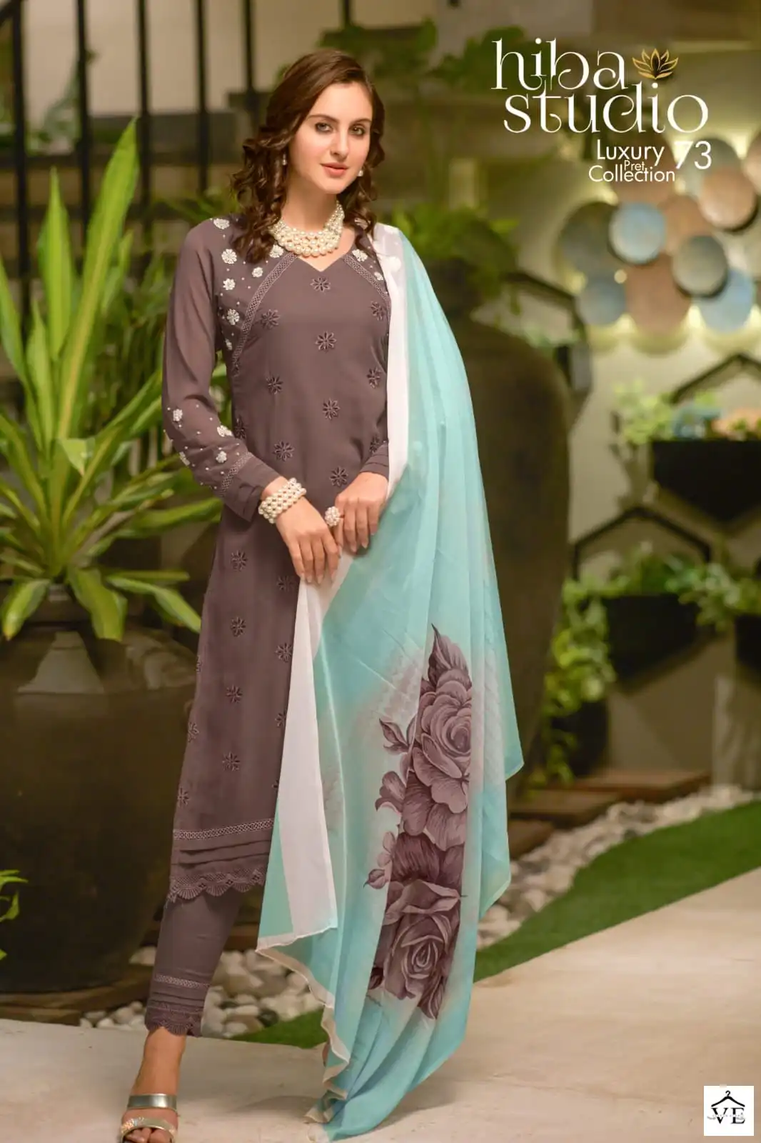 Vardan Ethnic Lpc 73 Georgette Wholesale Pakistani Readymade Salwar Suit Catalog — Wholesale Salwar Suits, MPA wholesale from Surat - Gallery Image 2
