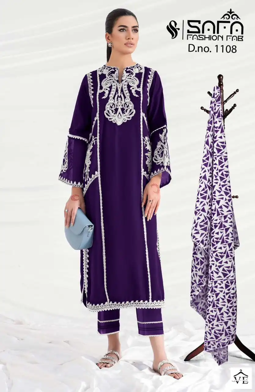 Vardan Ethnic Luxury Pret Formal Gorgette Wholesale Pakistani Readymade Salwar Suit Catalog — Wholesale Salwar Suits, MPA wholesale from Surat - Gallery Image 3
