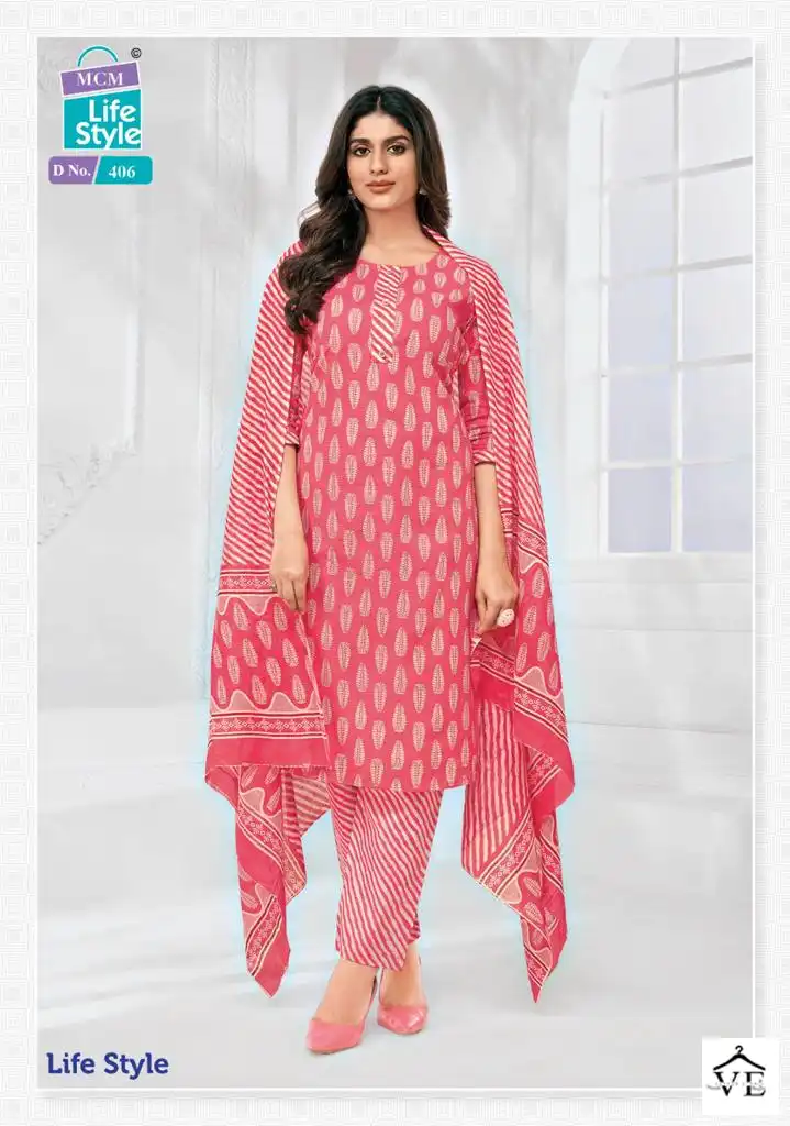Mcm Lifestyle Vol 4 Pure Cotton Wholesale Readymade Salwar Suit Catalog — Wholesale Salwar Suits, Mcm wholesale from Surat - Gallery Image 11