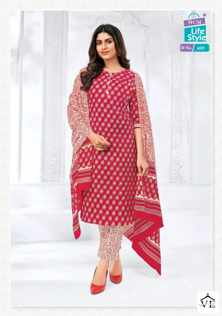 Mcm Lifestyle Vol 4 Pure Cotton Wholesale Readymade Salwar Suit Catalog — Wholesale Salwar Suits, Mcm wholesale from Surat - Gallery Image 3