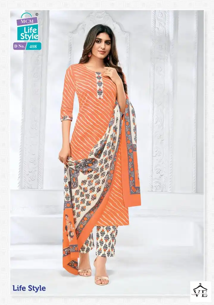 Mcm Lifestyle Vol 4 Pure Cotton Wholesale Readymade Salwar Suit Catalog — Wholesale Salwar Suits, Mcm wholesale from Surat - Gallery Image 6