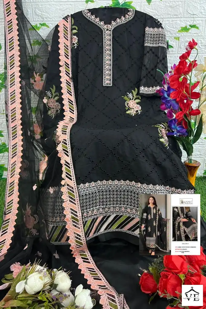 Vardan Ethnic D No 005 Cotton Wholesale Pakistani Salwar Suit Catalog — Wholesale Salwar Suits, MPA wholesale from Surat - Gallery Image 2