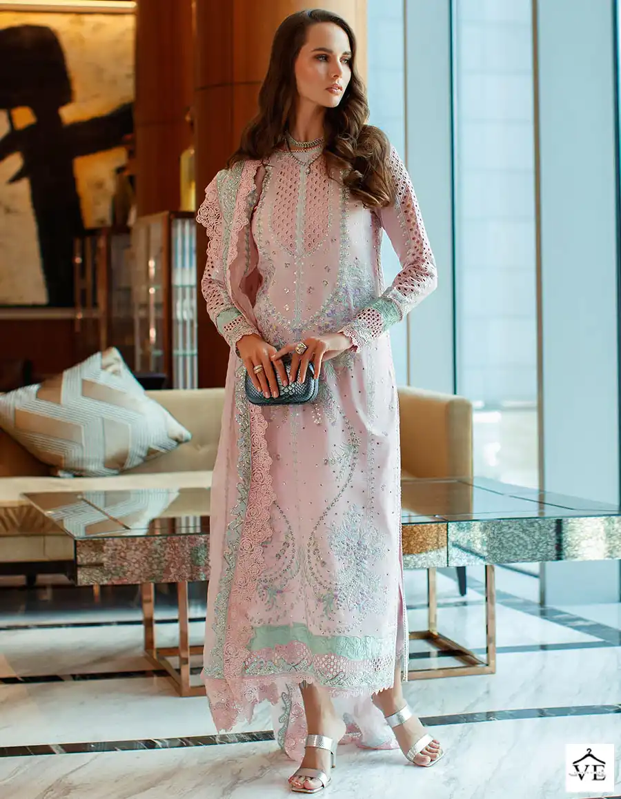 Mushq M 250 Pure Cotton Wholesale Pakistani Salwar Suit Catalog — Wholesale Salwar Suits, MPA wholesale from Surat — view 1