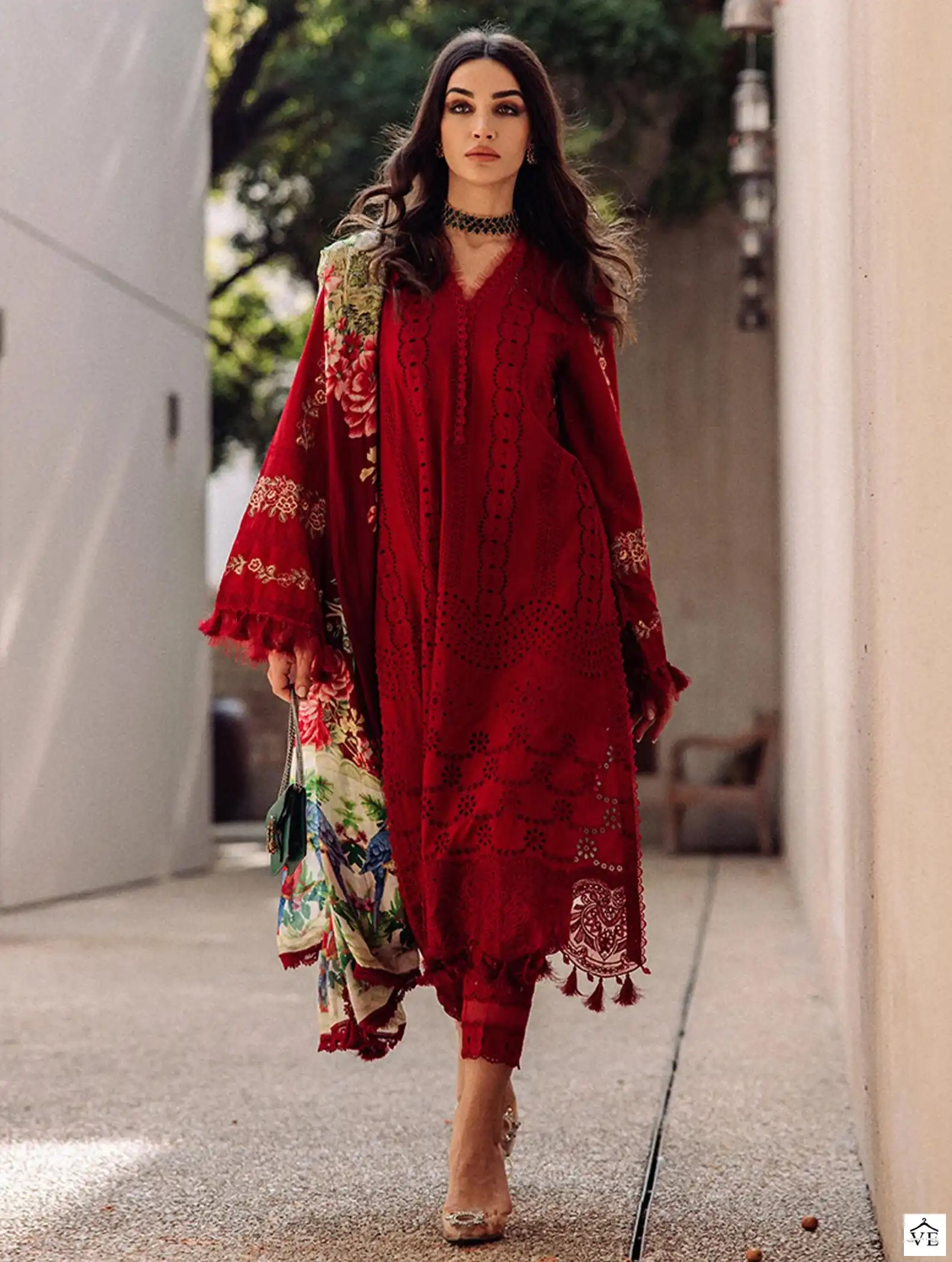 Vardan Ethnic M 7773 Pure Cotton Wholesale Pakistani Salwar Suit Catalog — Wholesale Salwar Suits, MPA wholesale from Surat — view 1