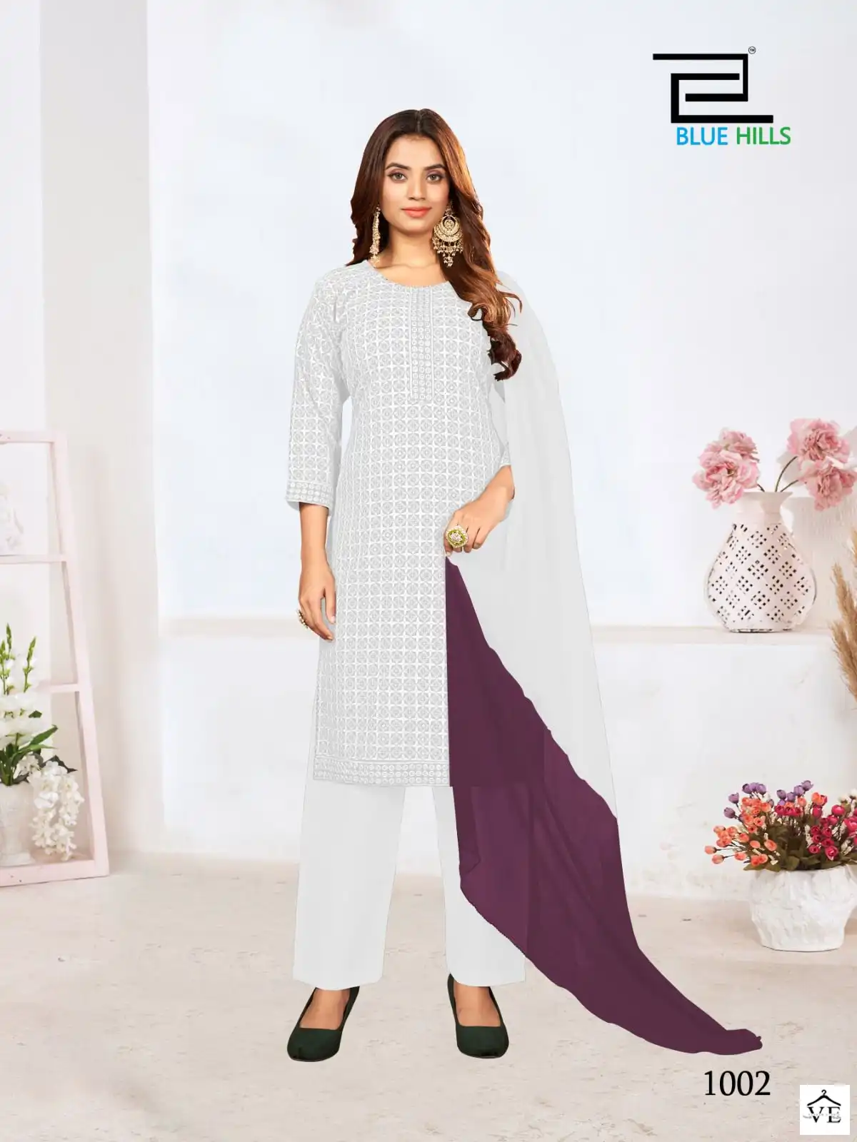 Blue Hills Madhubala Rayon 14Kg Wholesale Readymade Salwar Suit Catalog — Wholesale Salwar Suits, MPA wholesale from Surat - Gallery Image 3