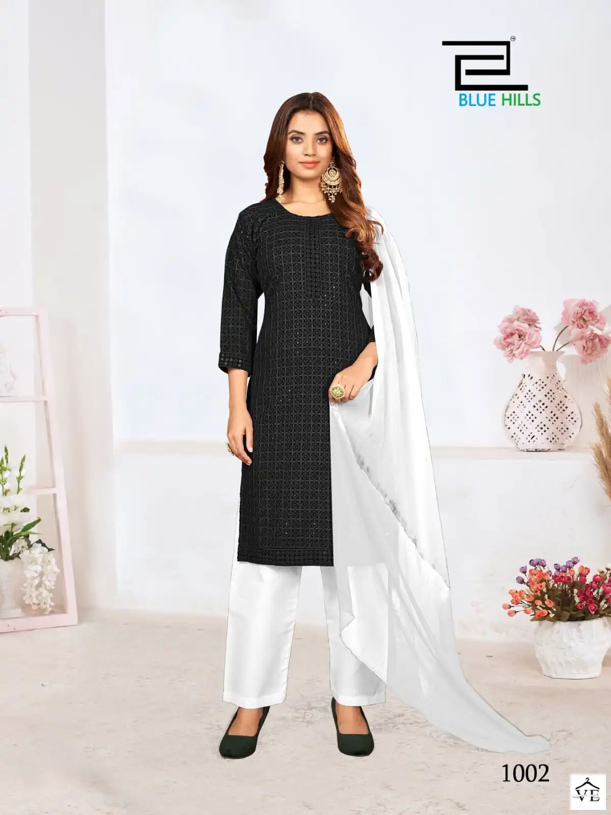 Blue Hills Madhubala Rayon 14Kg Wholesale Readymade Salwar Suit Catalog — Wholesale Salwar Suits, MPA wholesale from Surat - Gallery Image 5