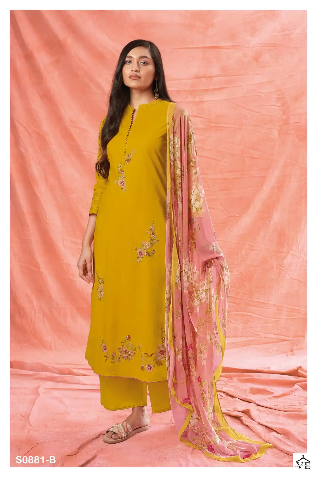 Ganga Madone 881 Premium Cotton Wholesale Designer Salwar Suit Catalog — Wholesale Salwar Suits, Ganga wholesale from Surat - Gallery Image 2