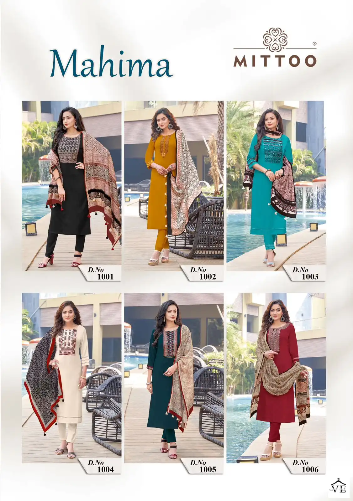 Mittoo Mahima Viscose Weaving Wholesale Readymade Salwar Suit Catalog — Wholesale Salwar Suits, Mittoo wholesale from Surat — view 7