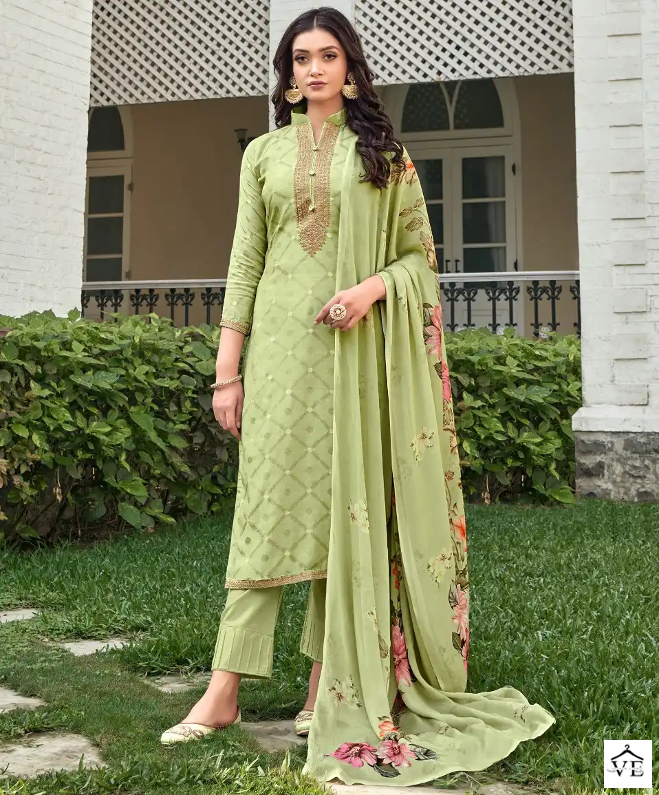 Bela Mahiraah Muslin Soft Jacquard Wholesale Designer Salwar Suit Catalog — Wholesale Salwar Suits, MPA wholesale from Surat — view 1