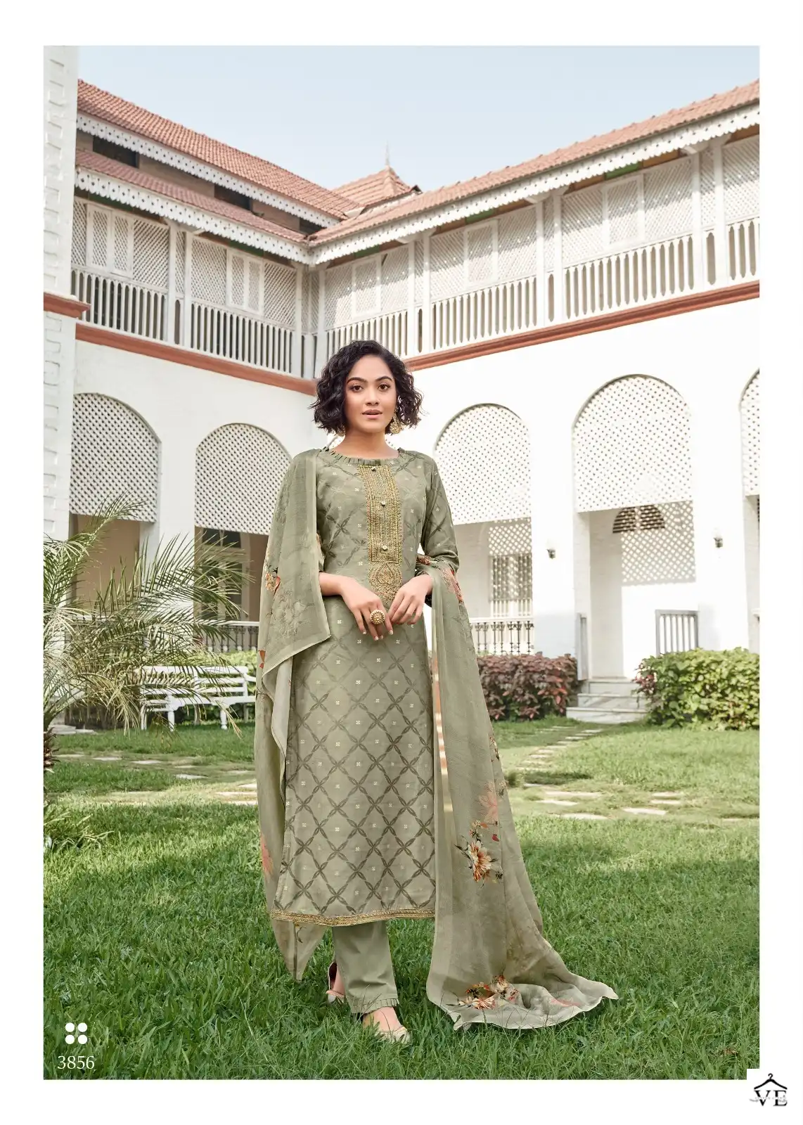 Bela Mahiraah Muslin Soft Jacquard Wholesale Designer Salwar Suit Catalog — Wholesale Salwar Suits, MPA wholesale from Surat - Gallery Image 5