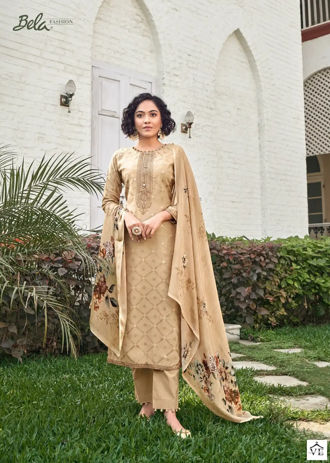 Bela Mahiraah Muslin Soft Jacquard Wholesale Designer Salwar Suit Catalog — Wholesale Salwar Suits, MPA wholesale from Surat - Gallery Image 7