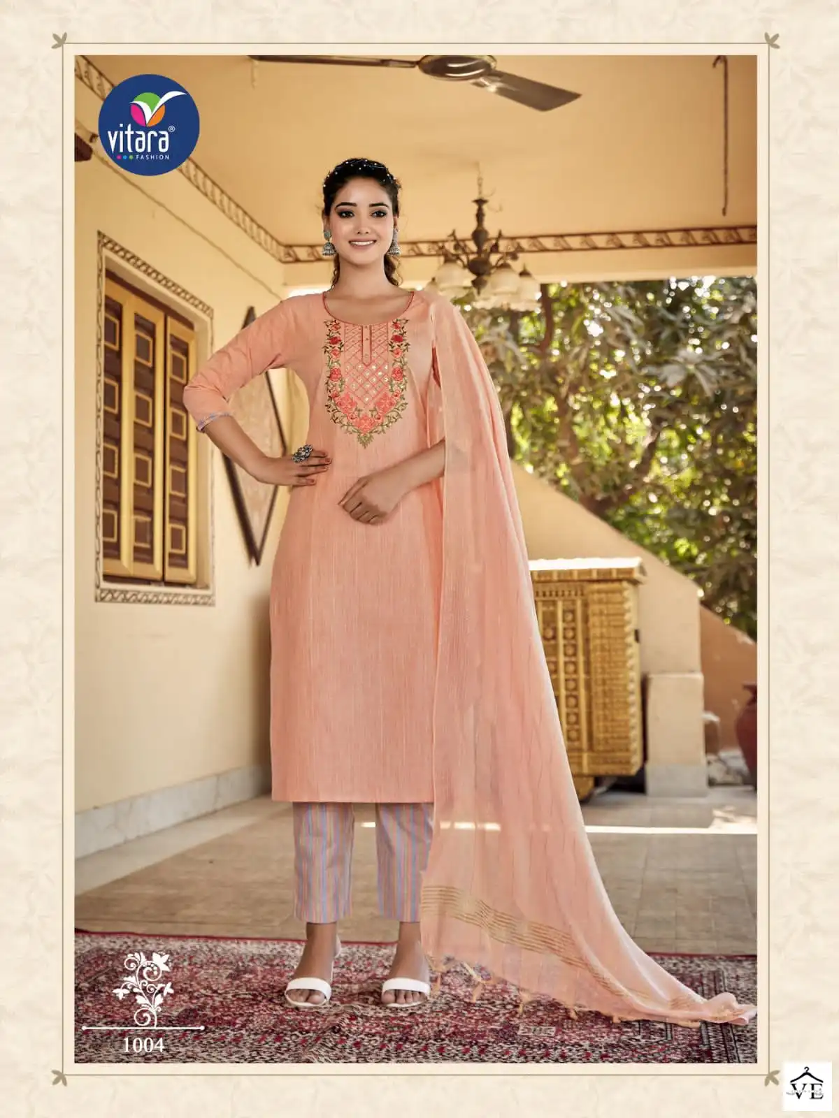 Vitara Fashion Majento Cotton Wholesale Readymade Salwar Suit Catalog — Wholesale Salwar Suits, MPA wholesale from Surat - Gallery Image 3