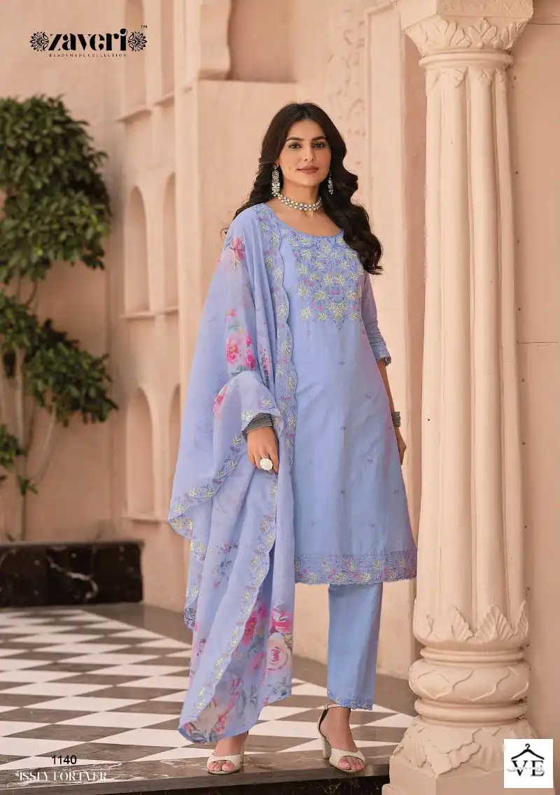 Zaveri Mal Mal Vol 1 Pure Cotton Wholesale Designer Readymade Salwar Suit Catalog — Wholesale Salwar Suits, MPA wholesale from Surat - Gallery Image 4