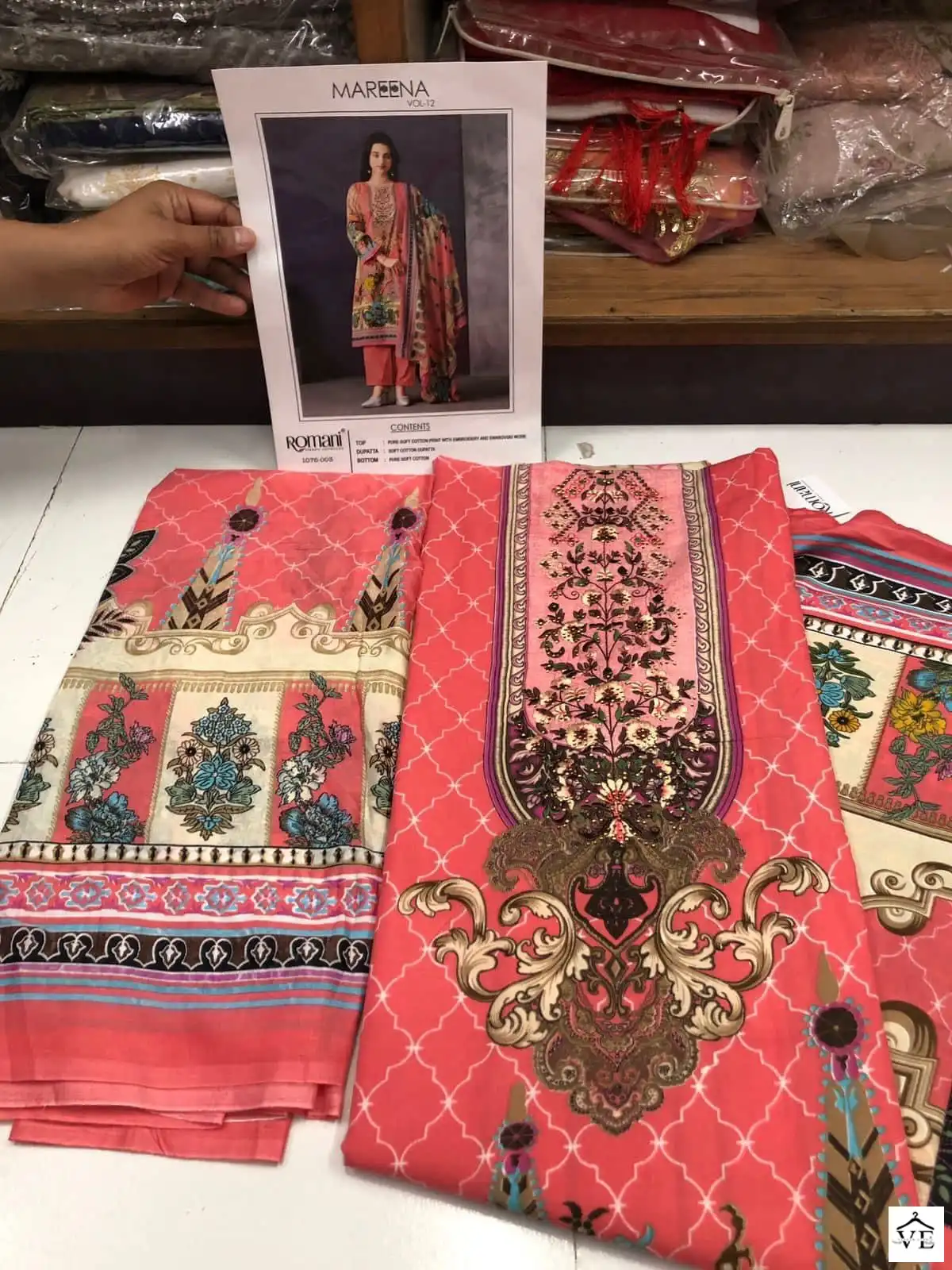 Romani Mareena Vol 12 Premium Soft Cotton Wholesale Pakistani Salwar Suit Catalog — Wholesale Salwar Suits, MPA wholesale from Surat - Gallery Image 18