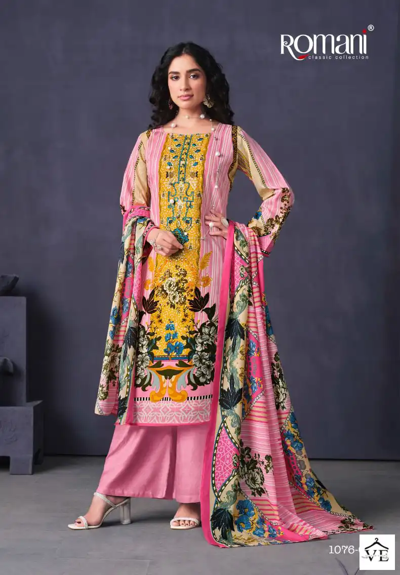 Romani Mareena Vol 12 Premium Soft Cotton Wholesale Pakistani Salwar Suit Catalog — Wholesale Salwar Suits, MPA wholesale from Surat - Gallery Image 4
