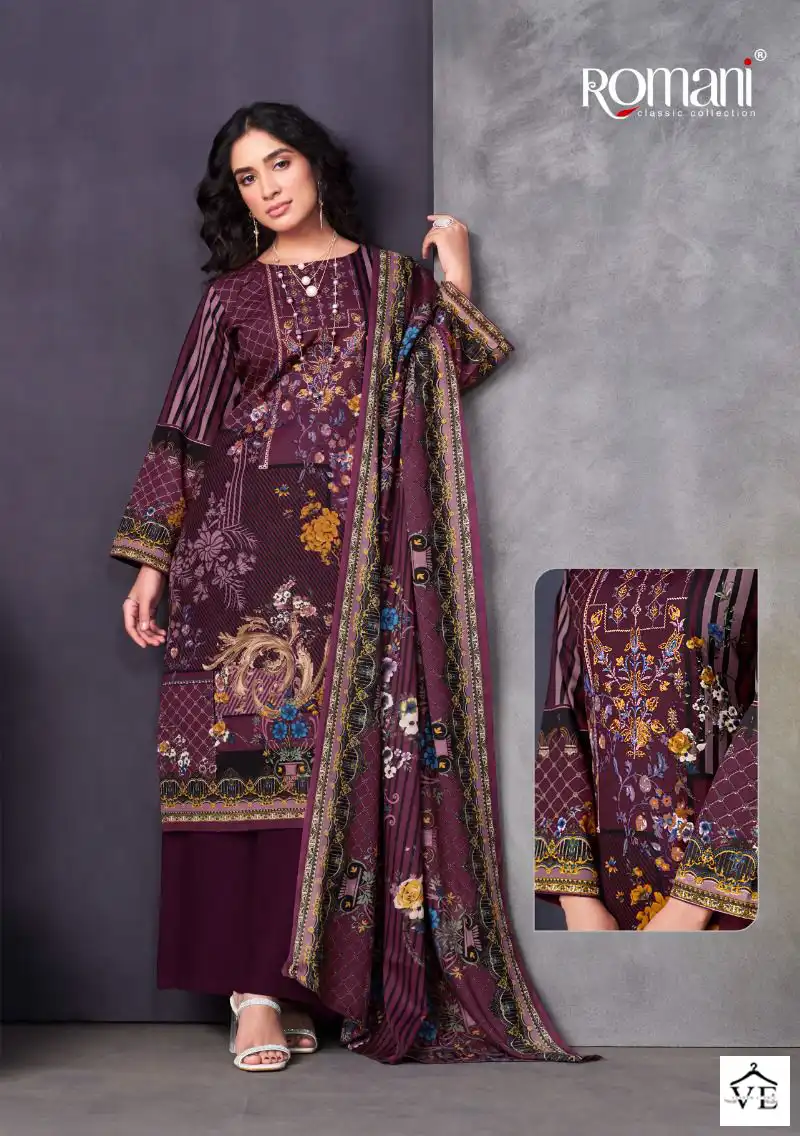 Romani Mareena Vol 12 Premium Soft Cotton Wholesale Pakistani Salwar Suit Catalog — Wholesale Salwar Suits, MPA wholesale from Surat - Gallery Image 5