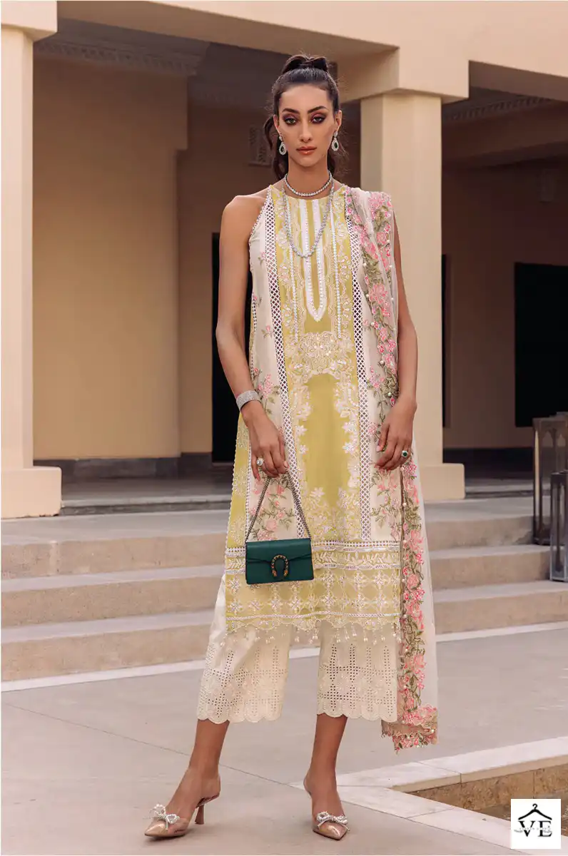 Dinsaa Maria B Vol 2 Pure Cotton Wholesale Pakistani Salwar Suit Catalog — Wholesale Salwar Suits, MPA wholesale from Surat - Gallery Image 2