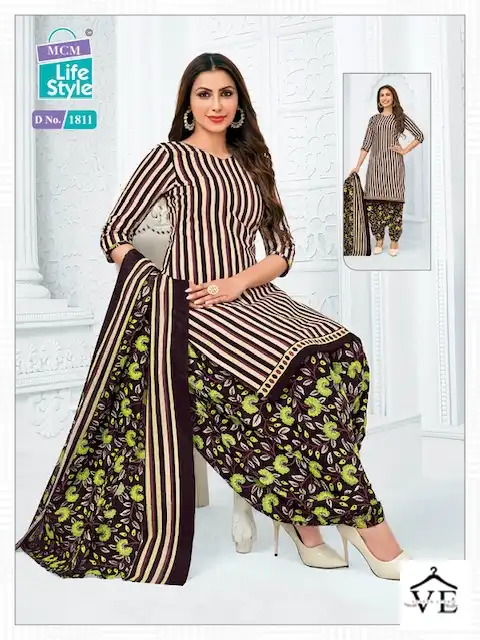 Mcm Priya Vol 18 Cotton Wholesale Salwar Suit Catalog — Wholesale Salwar Suits, Mcm  wholesale from Surat — view 10