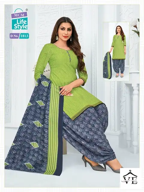 Mcm Priya Vol 18 Cotton Wholesale Salwar Suit Catalog — Wholesale Salwar Suits, Mcm  wholesale from Surat — view 12