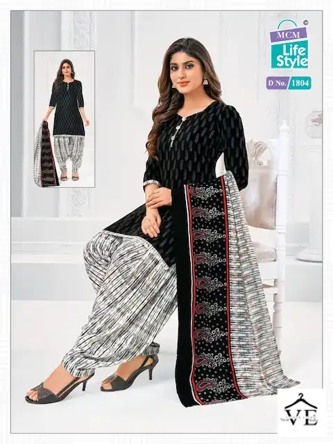 Mcm Priya Vol 18 Cotton Wholesale Salwar Suit Catalog — Wholesale Salwar Suits, Mcm  wholesale from Surat — view 2