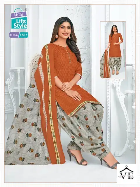 Mcm Priya Vol 18 Cotton Wholesale Salwar Suit Catalog — Wholesale Salwar Suits, Mcm  wholesale from Surat — view 20