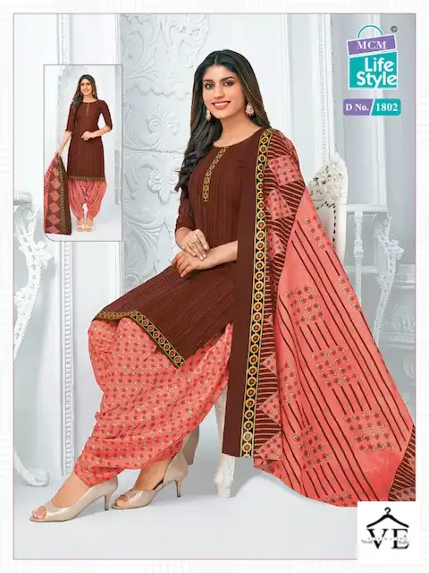 Mcm Priya Vol 18 Cotton Wholesale Salwar Suit Catalog — Wholesale Salwar Suits, Mcm  wholesale from Surat — view 4