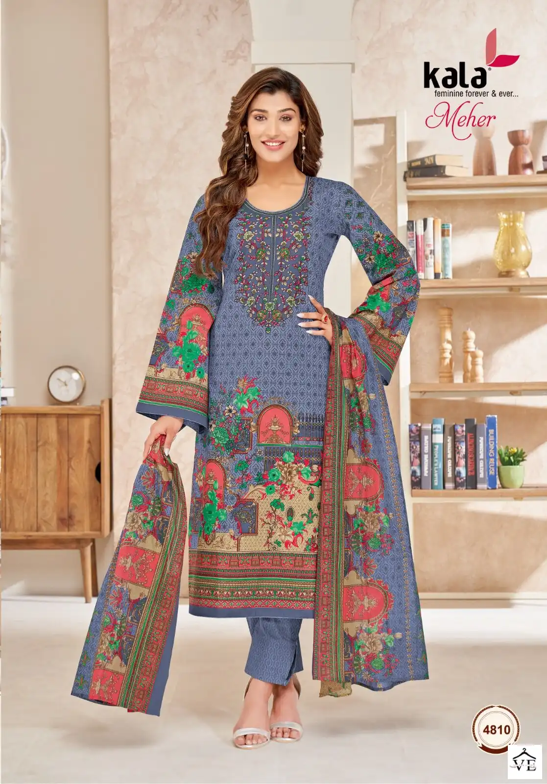 Kala Meher Vol 9 Cotton Wholesale Pakistani Salwar Suit Catalog — Wholesale Salwar Suits, MPA wholesale from Surat - Gallery Image 11