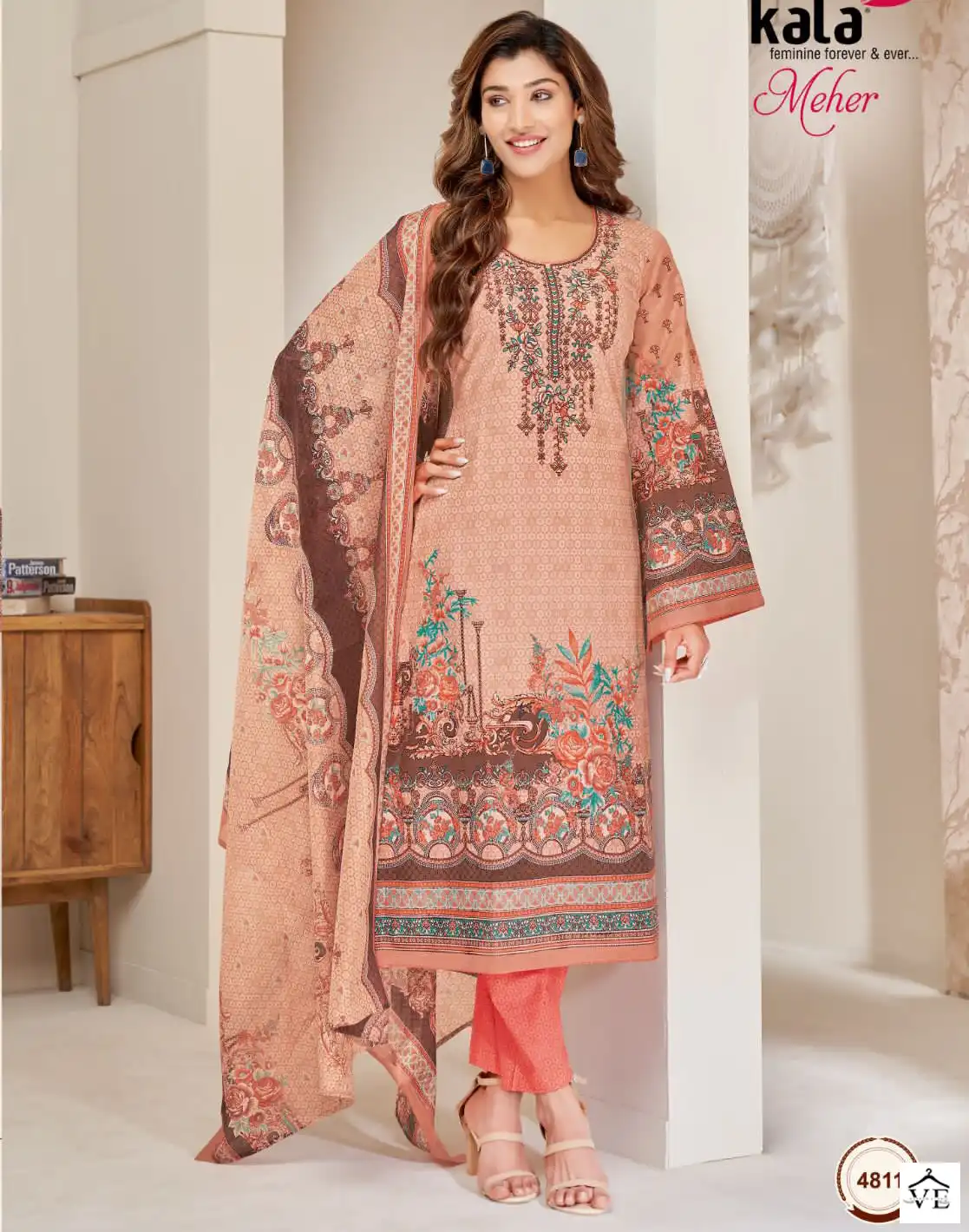 Kala Meher Vol 9 Cotton Wholesale Pakistani Salwar Suit Catalog — Wholesale Salwar Suits, MPA wholesale from Surat — view 1