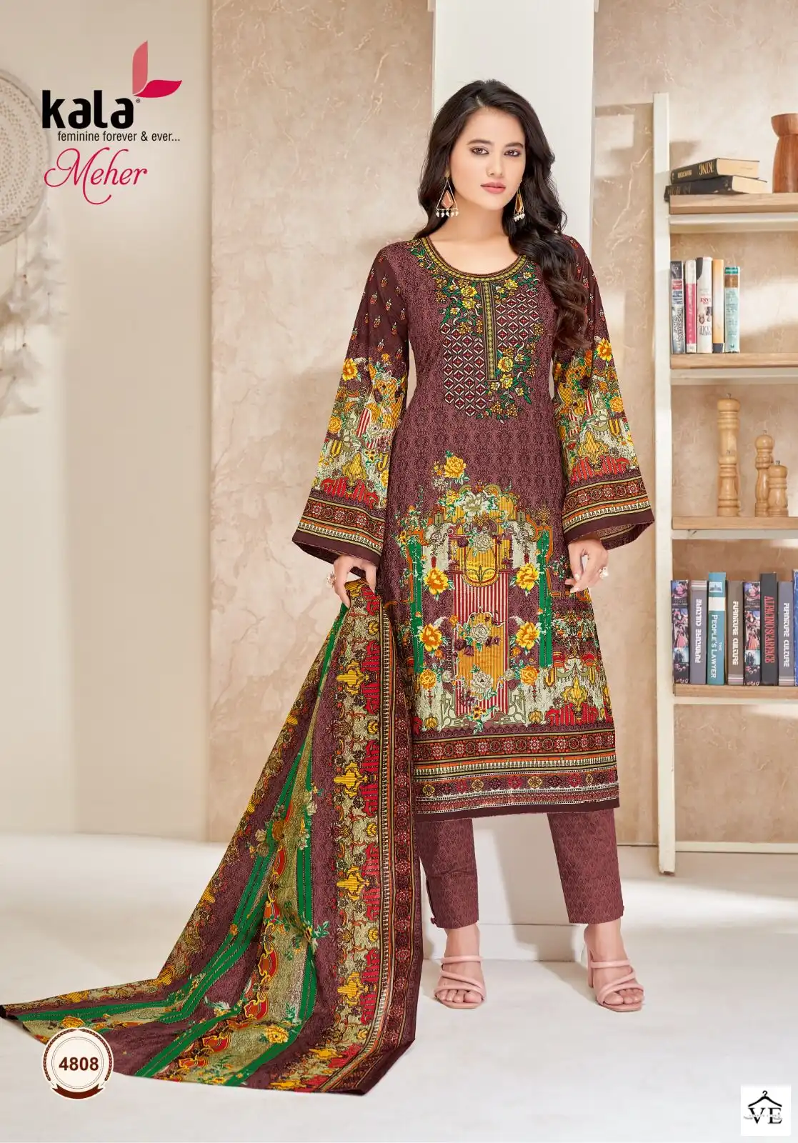 Kala Meher Vol 9 Cotton Wholesale Pakistani Salwar Suit Catalog — Wholesale Salwar Suits, MPA wholesale from Surat - Gallery Image 9