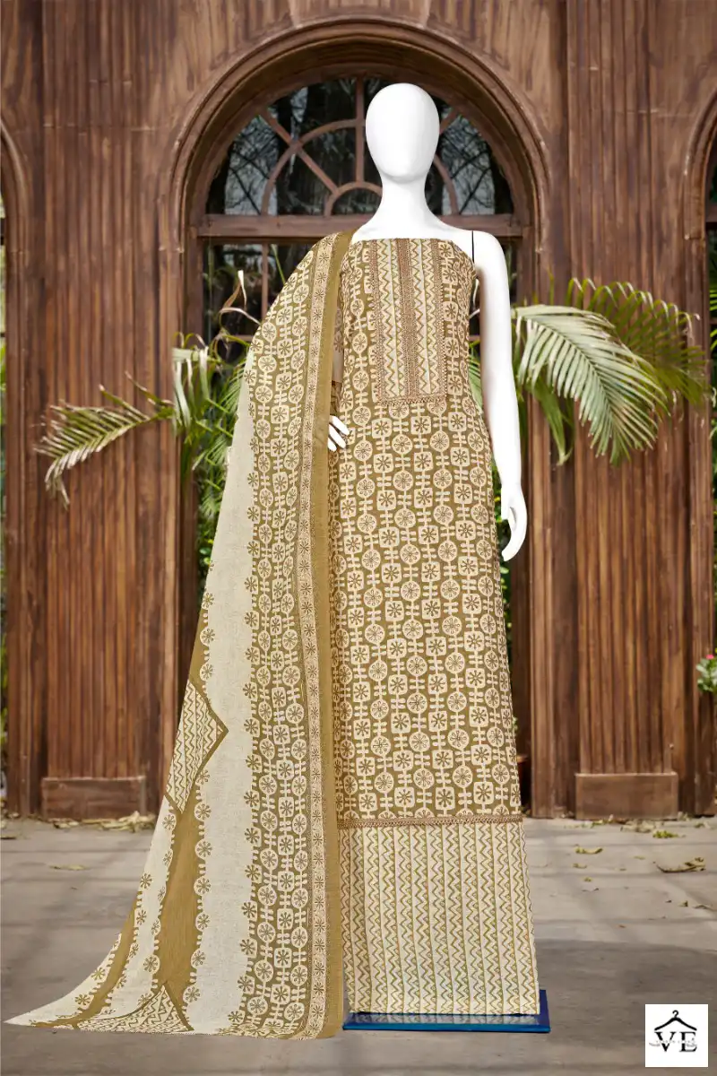 Bipson Mercedes 2137 Pure Cotton Wholesale Salwar Suit Catalog — Wholesale Salwar Suits, MPA wholesale from Surat — view 2