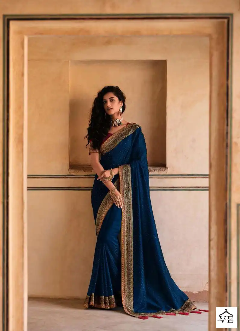 Vardan Ethnic Mirisha Vol 4 Vichitre Silk Wholesale Sarees Catalog — Wholesale Sarees, MPA wholesale from Surat - Gallery Image 8