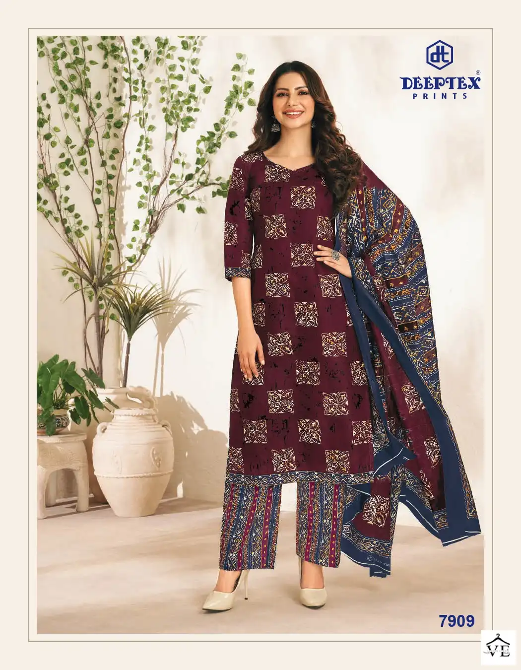 Deeptex Miss India Vol 79 Cotton Wholesale Salwar Suit Catalog - Image 10