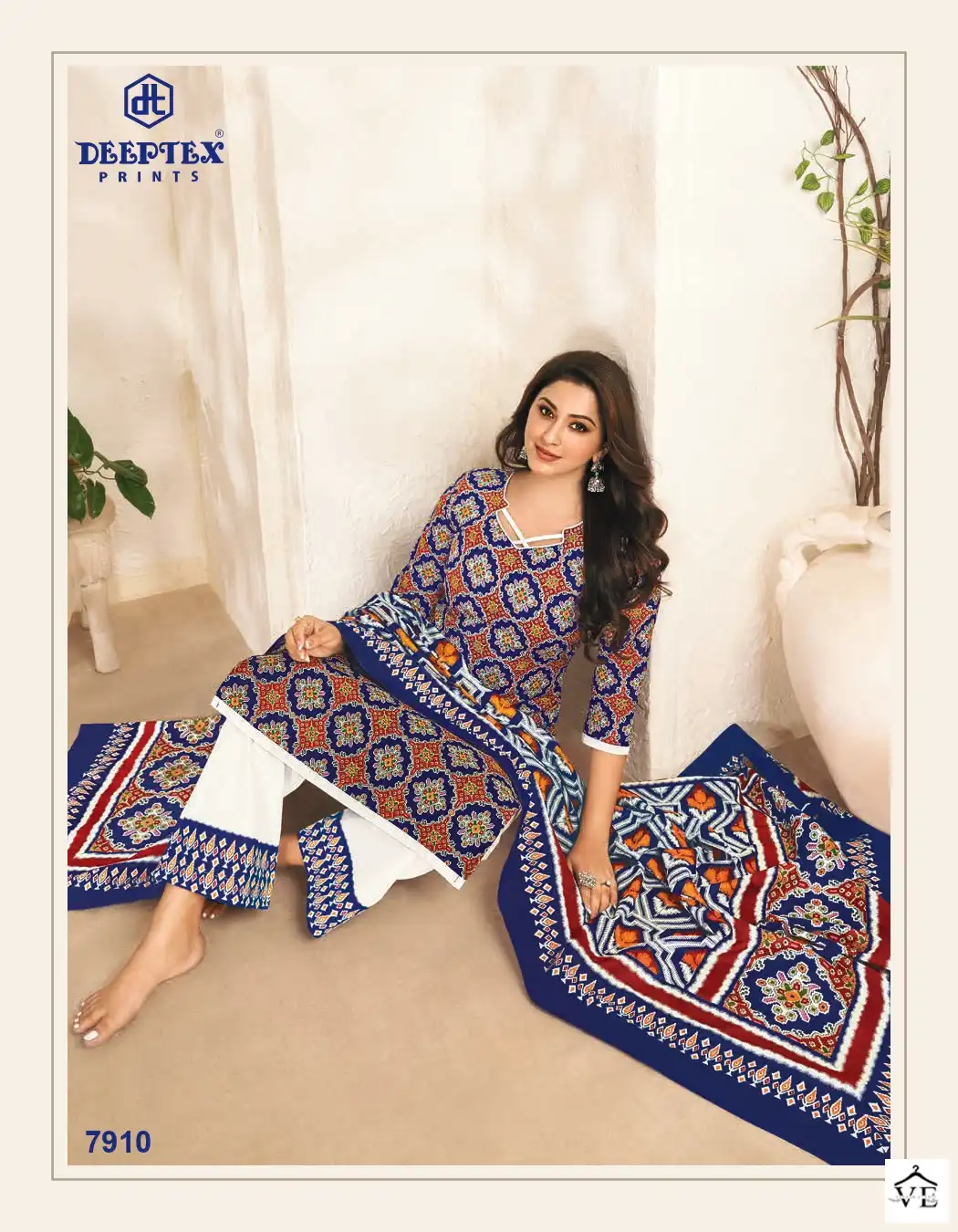 Deeptex Miss India Vol 79 Cotton Wholesale Salwar Suit Catalog - Image 11