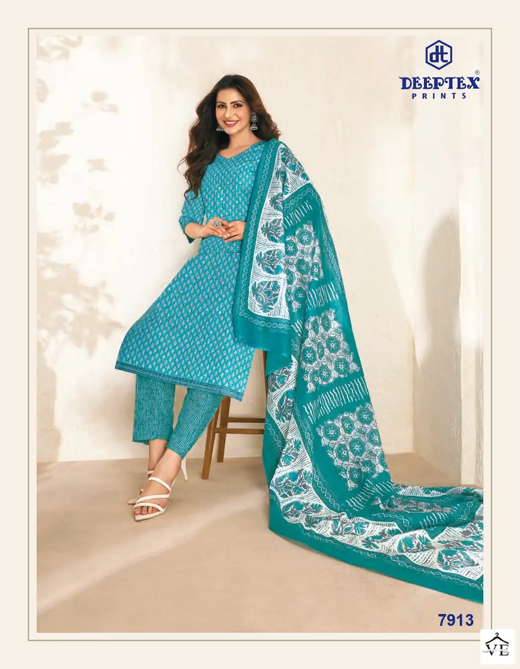 Deeptex Miss India Vol 79 Cotton Wholesale Salwar Suit Catalog - Image 14
