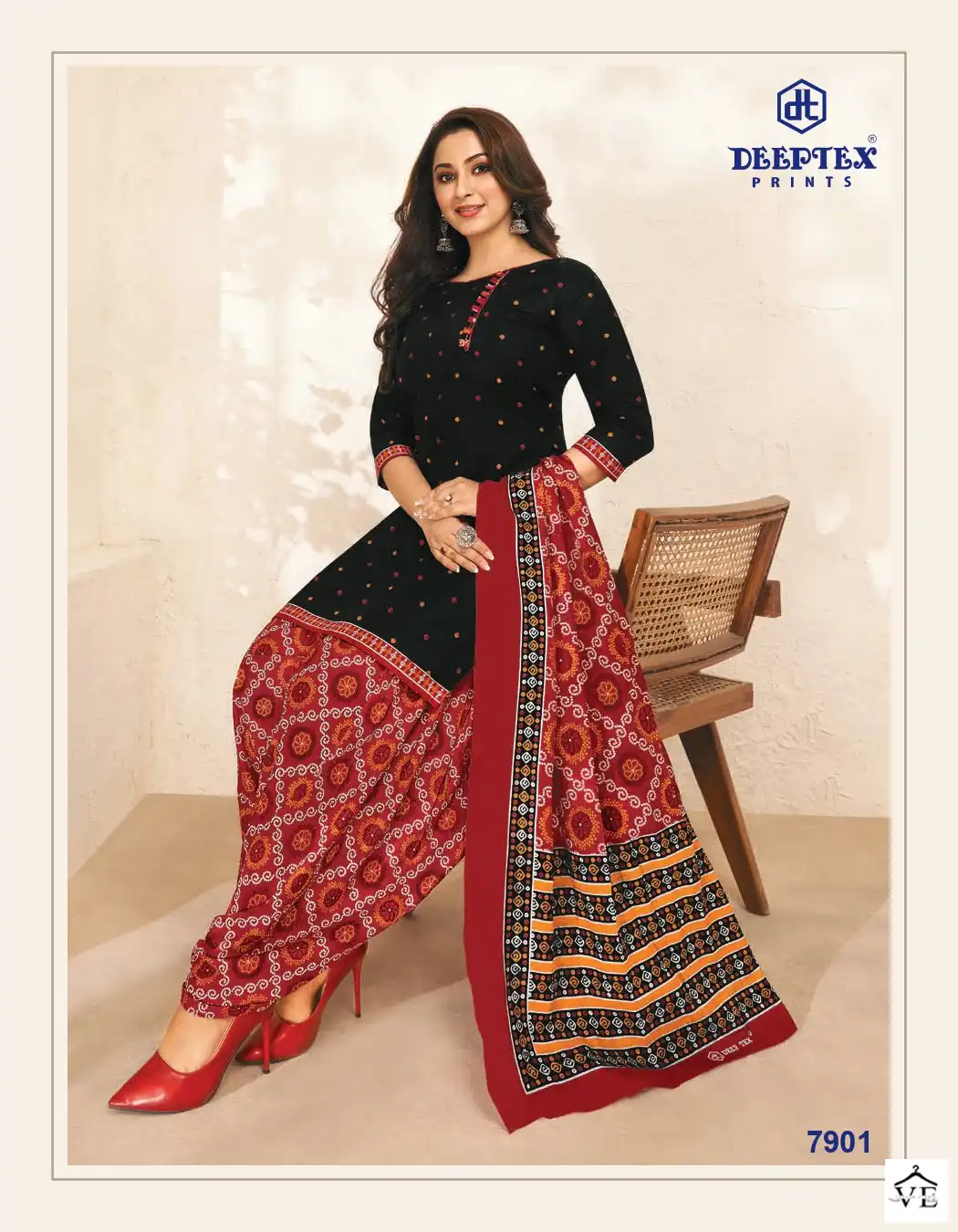 Deeptex Miss India Vol 79 Cotton Wholesale Salwar Suit Catalog - Image 2