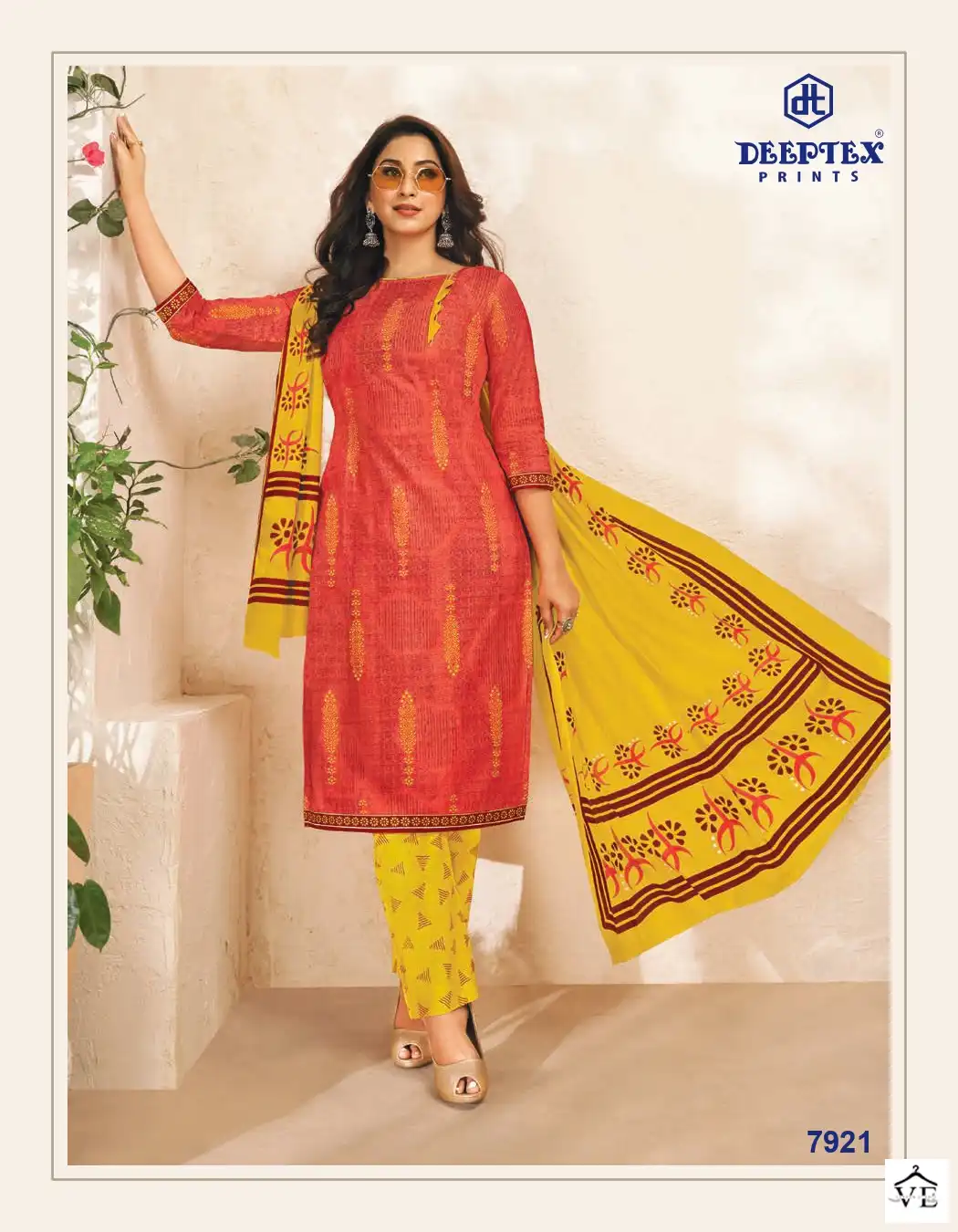 Deeptex Miss India Vol 79 Cotton Wholesale Salwar Suit Catalog - Image 21